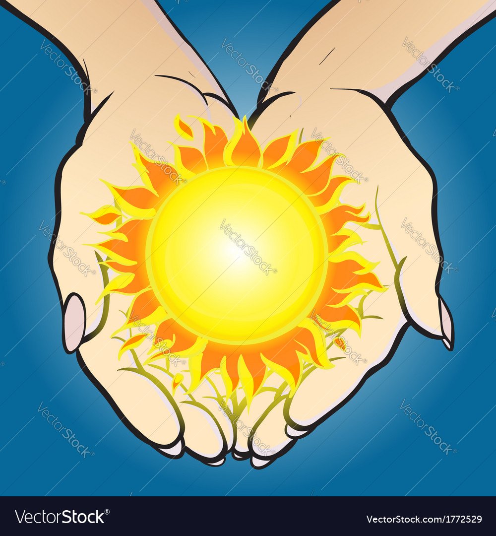 Солнце в ладошках