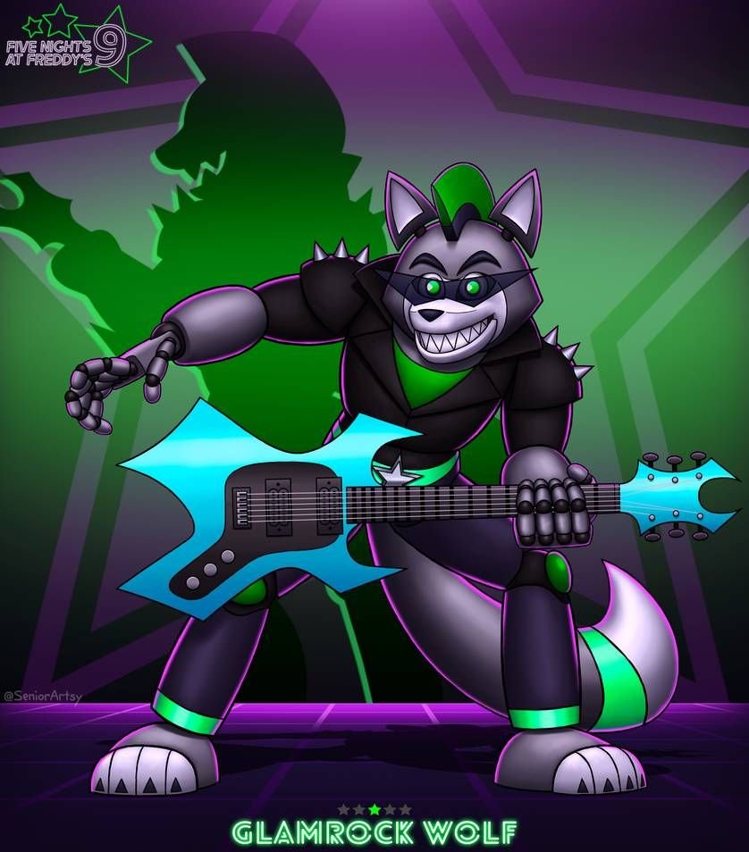 FNAF глэм рок Фредди