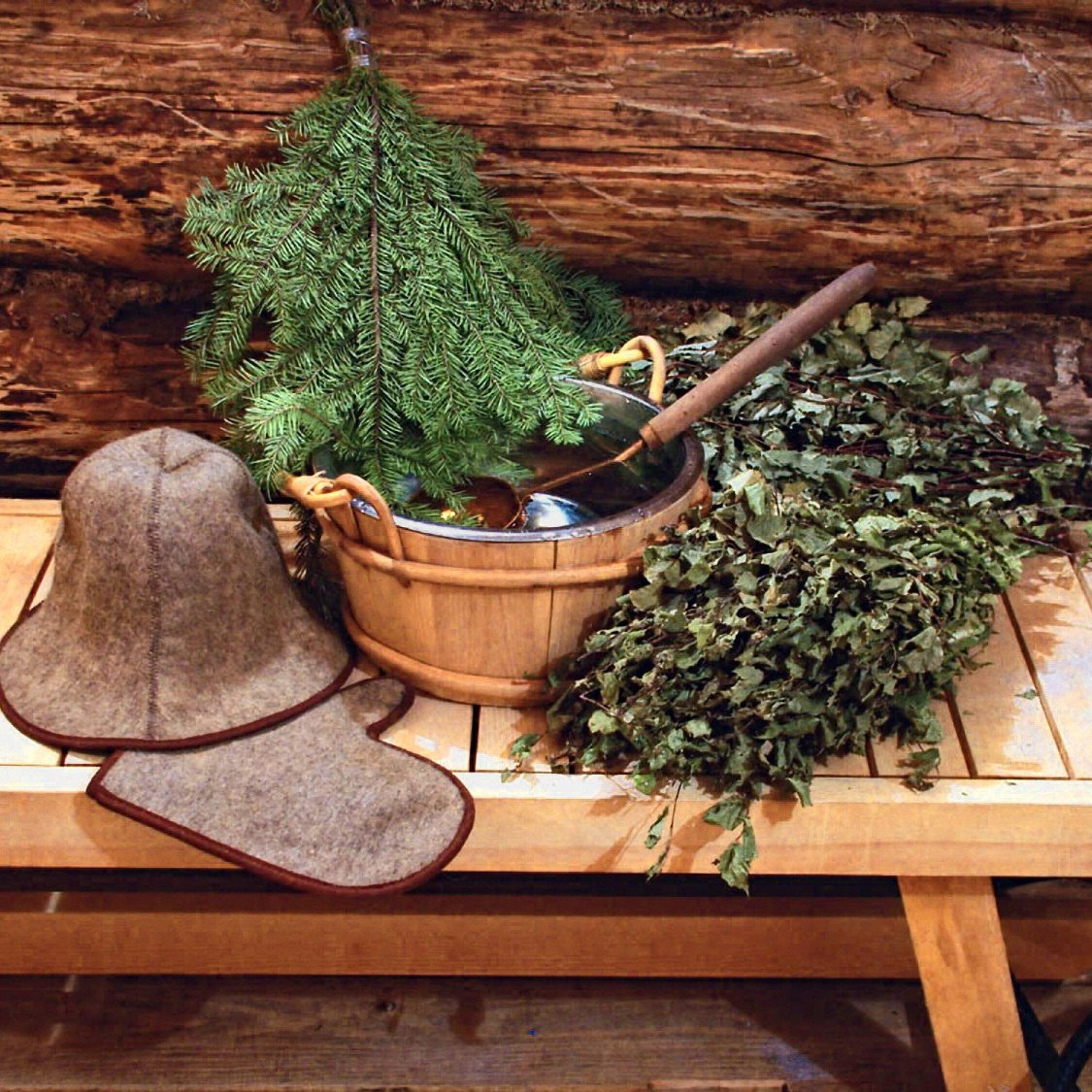 Девушка после бани