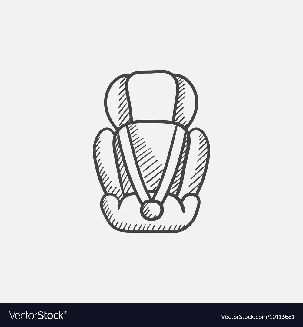 Детское автокресло иконка