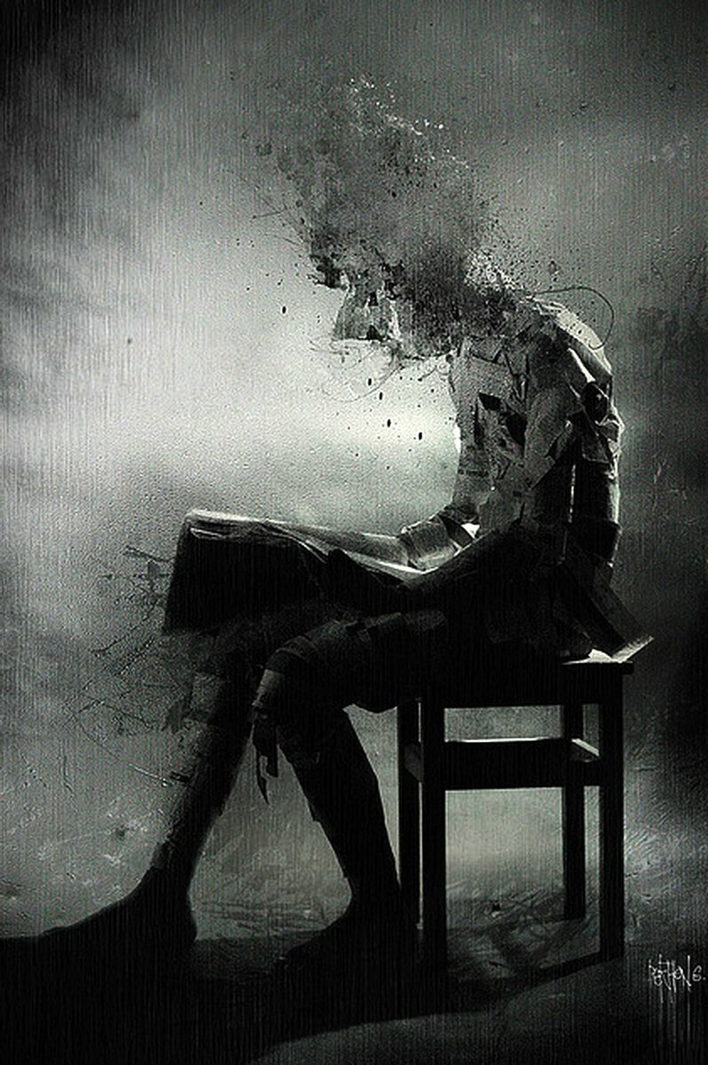 Грустные фото