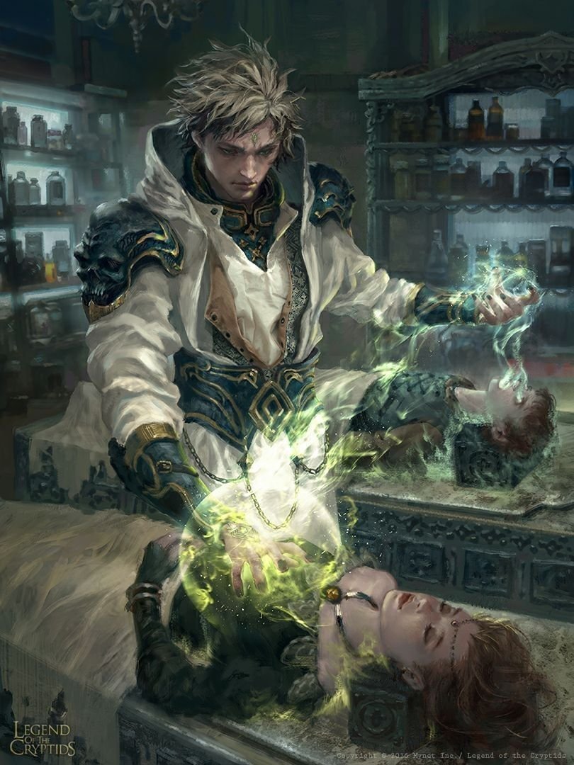 Legend of the cryptids некромант