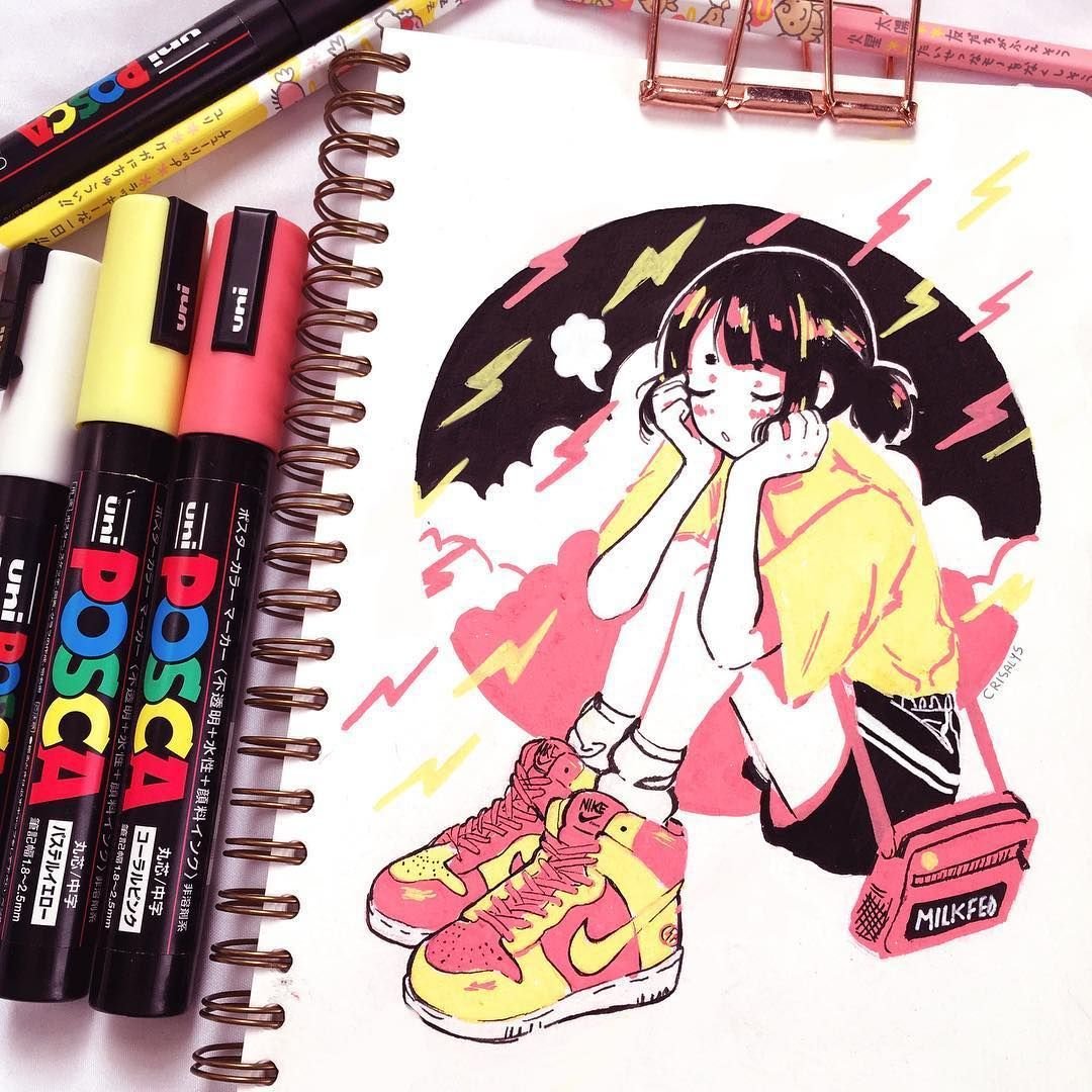 Posca Markers рисунки