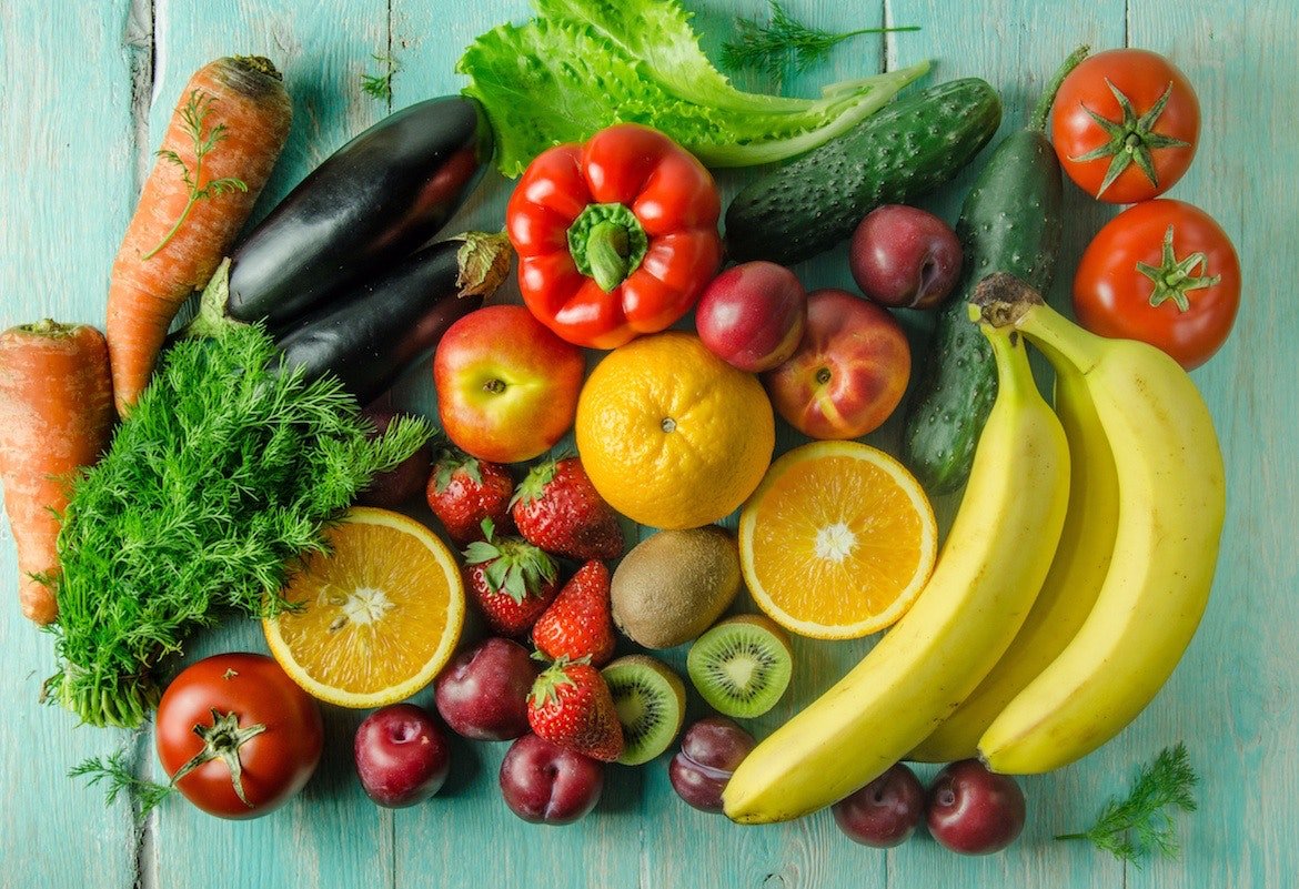 Здоровое питание фрукты