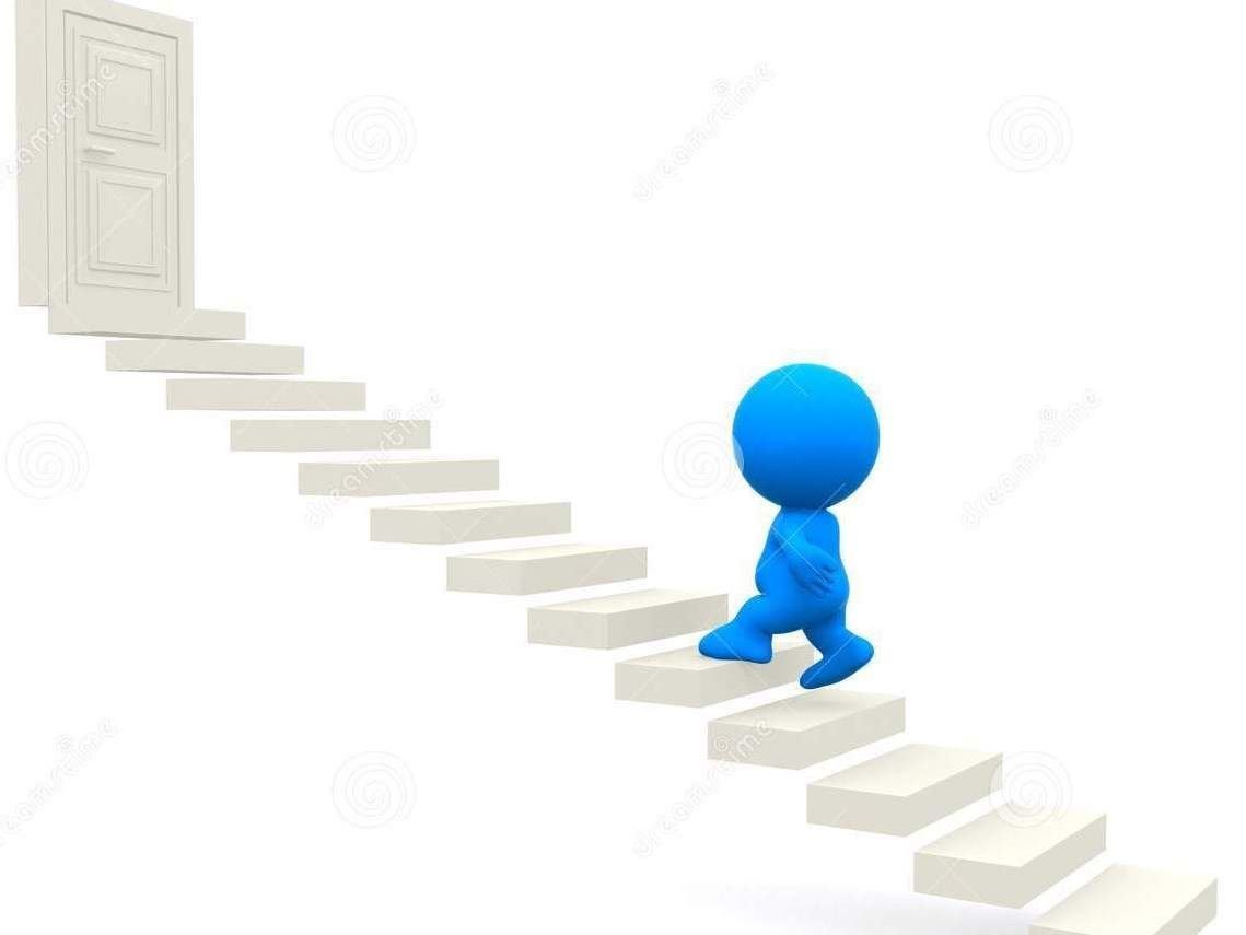 Человек на лестнице