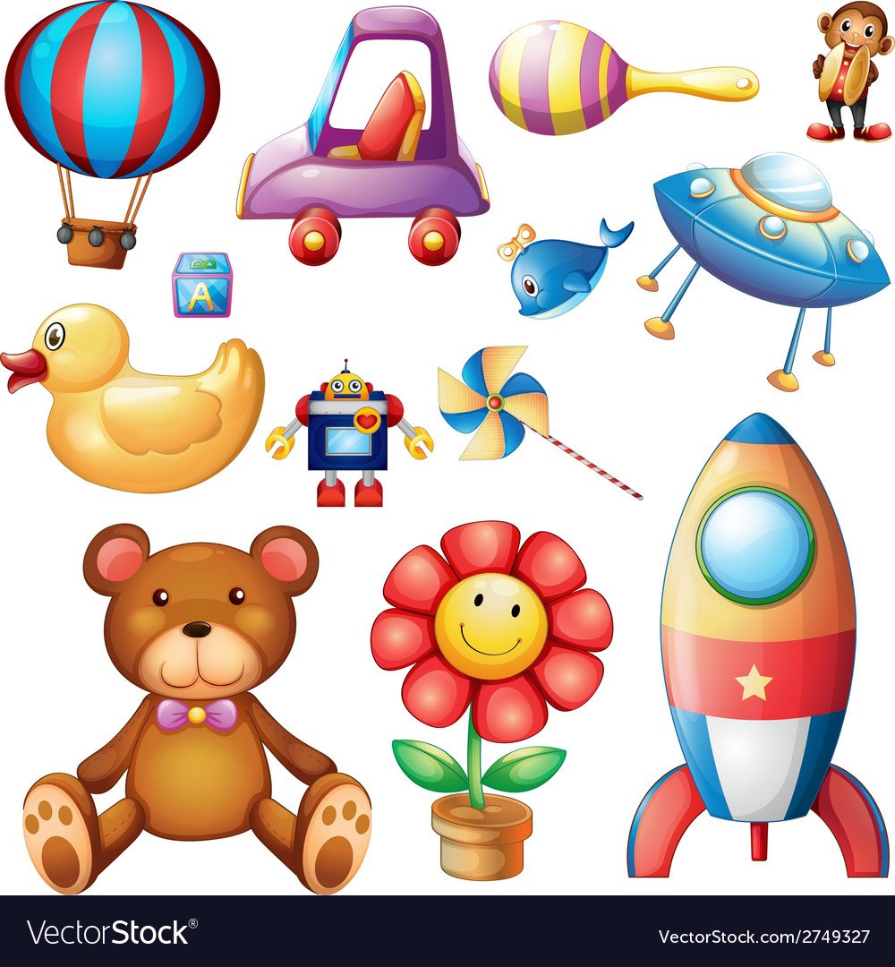 Детские игрушки рисовать