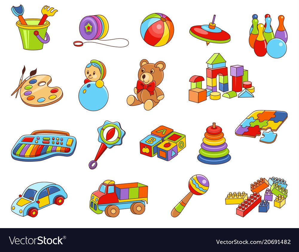 Иконки детских игрушек