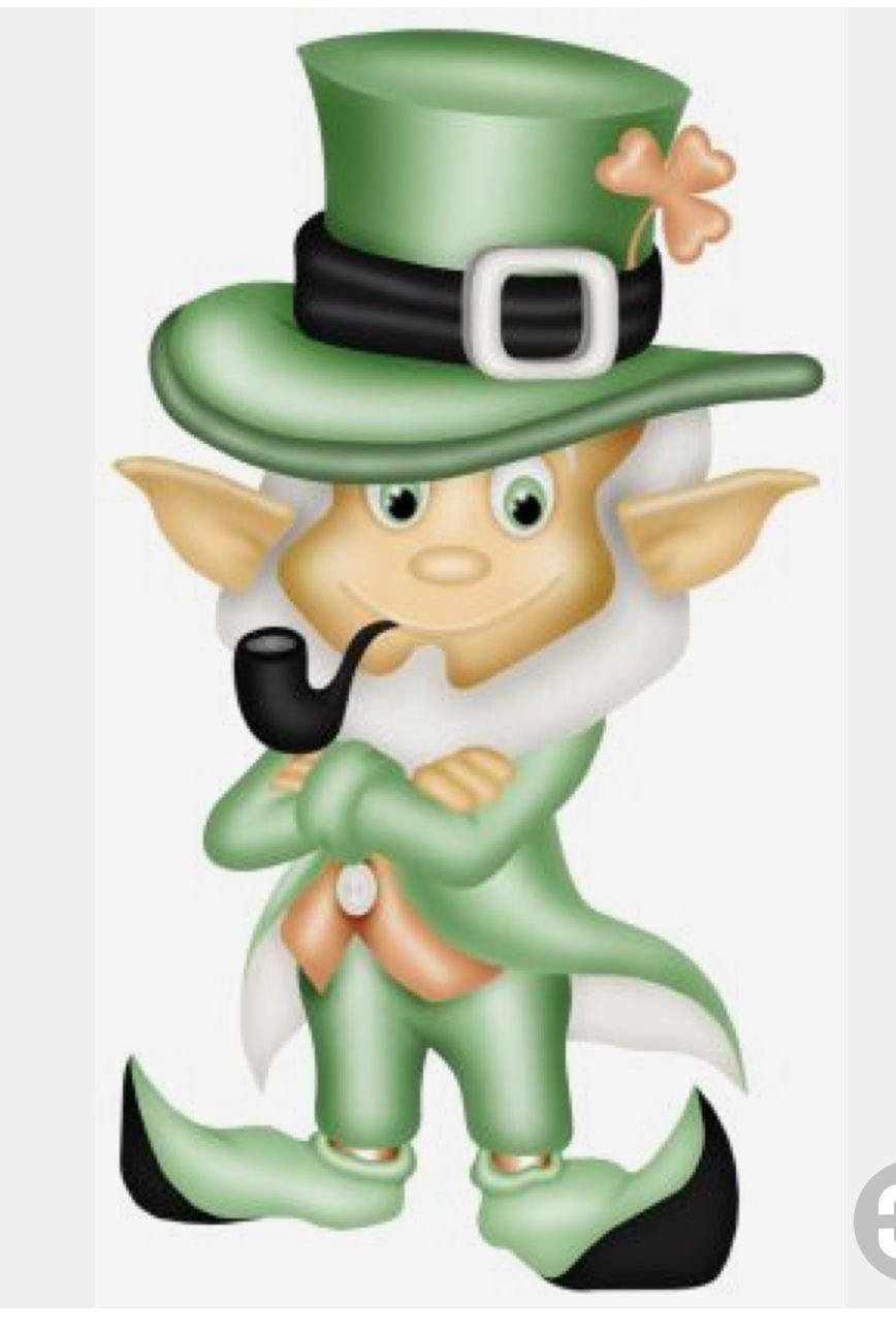 Лепрекон с горшочком золота