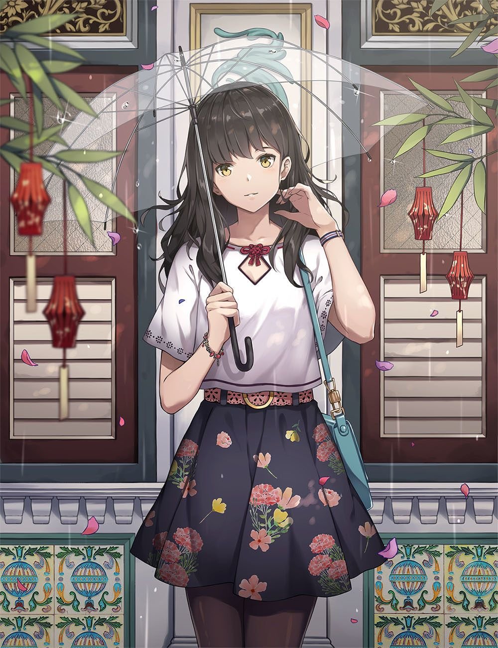 Аниме девушка современная