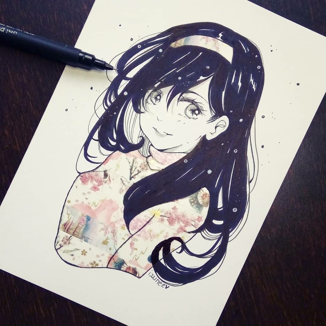 Скетчбук. Аниме