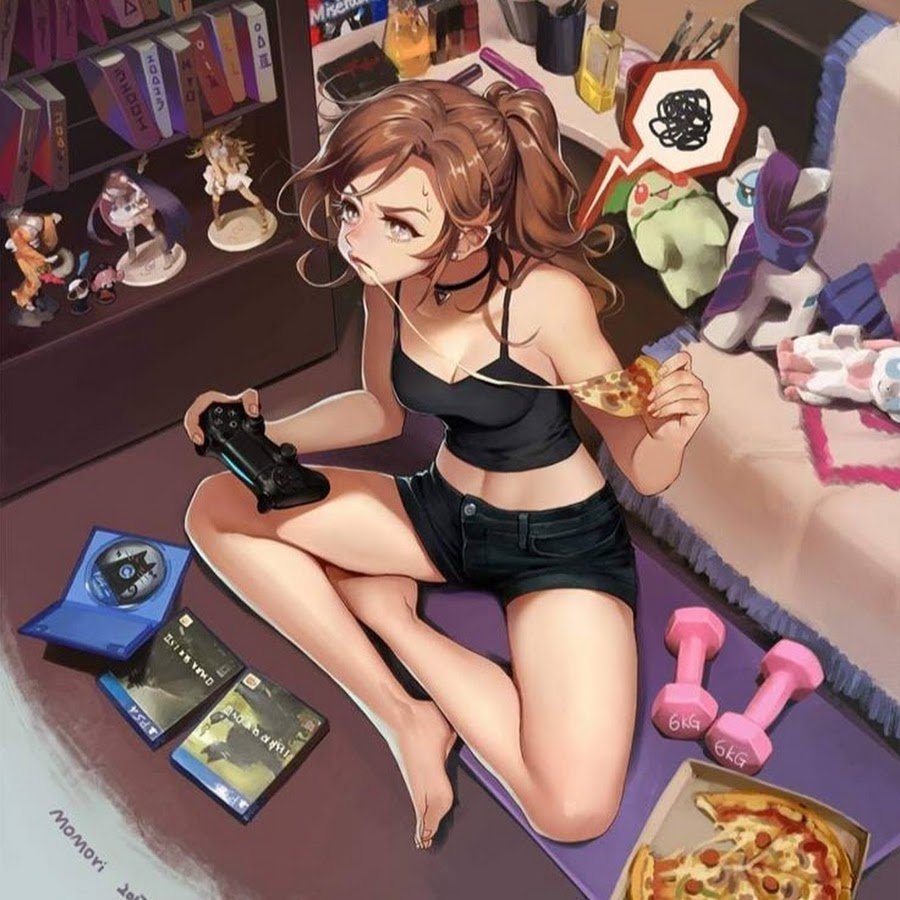 Этти геймерша