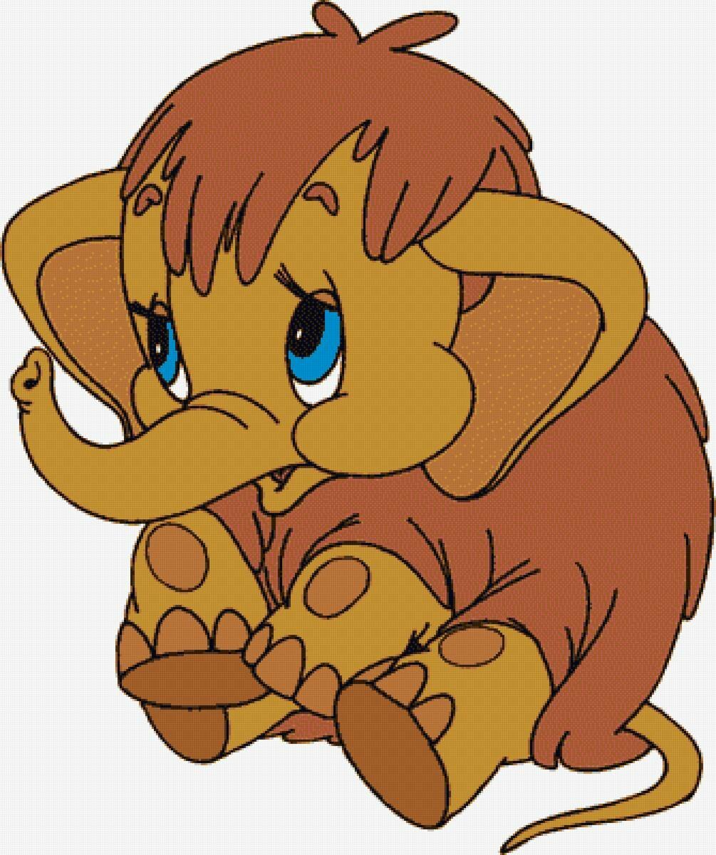 Мамонтенок мультфильм