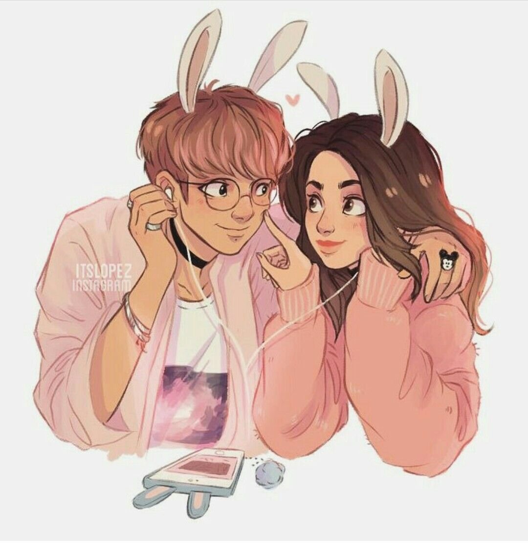 Картинки для срисовки парочки