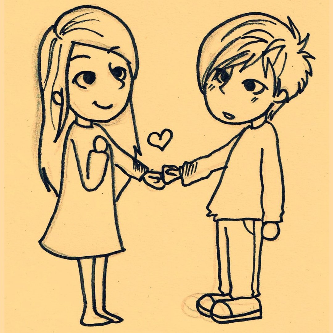 Пара рисунок