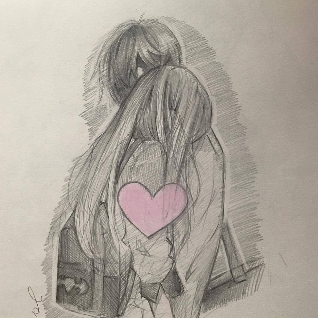 Парень и девушка мультяшные