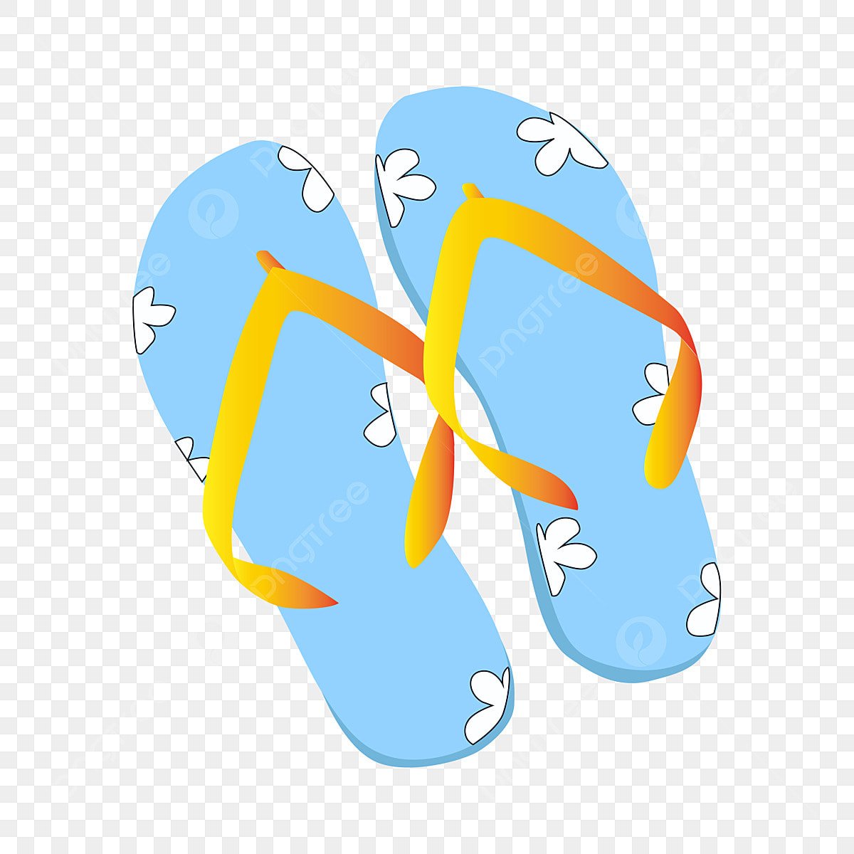 Шлепанцы рисунок