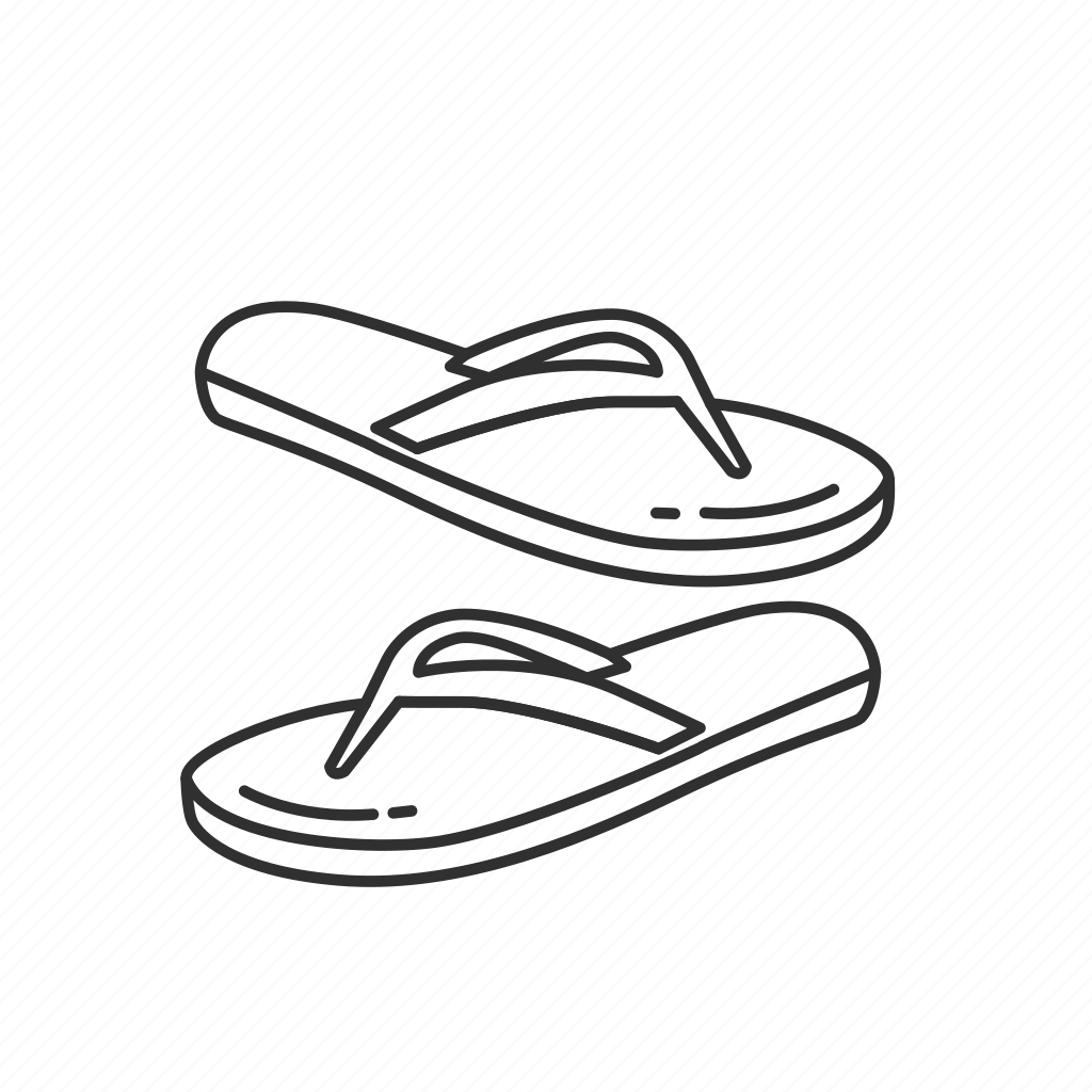 Сандали карандашом