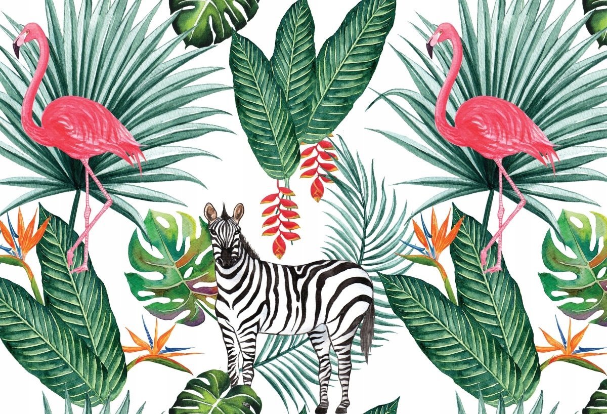 Тропические растения и животные