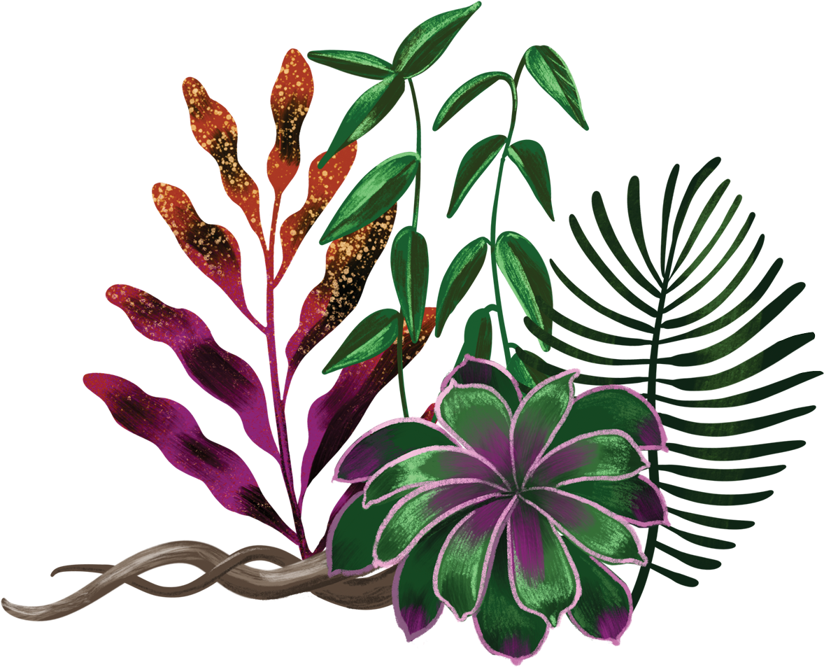 Растения в иллюстраторе