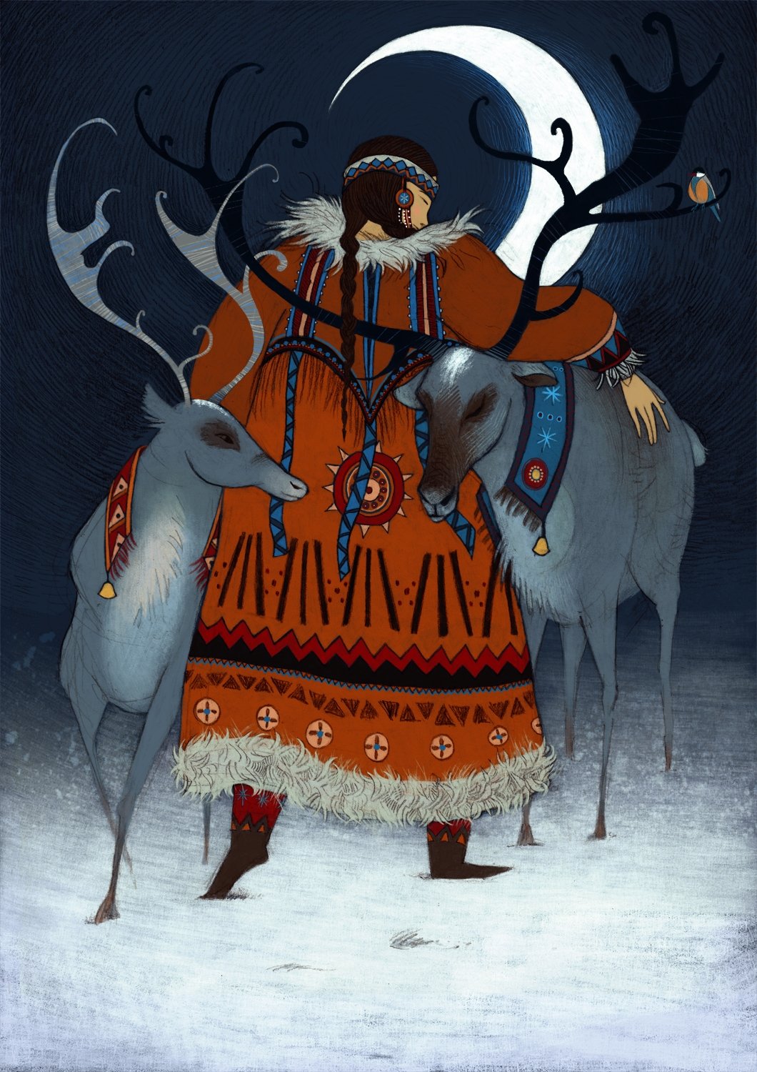 Ханты манси наряд бубен