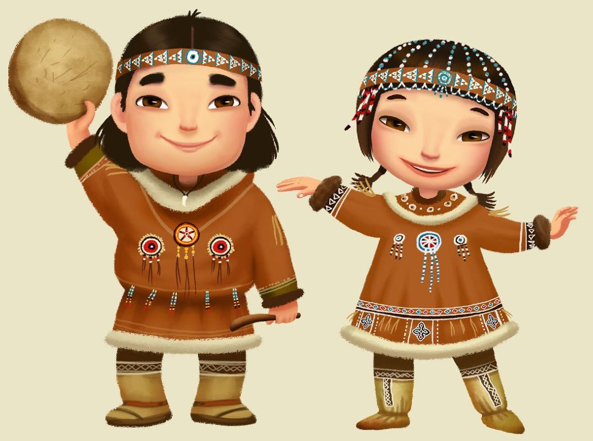 Рисование народов севера