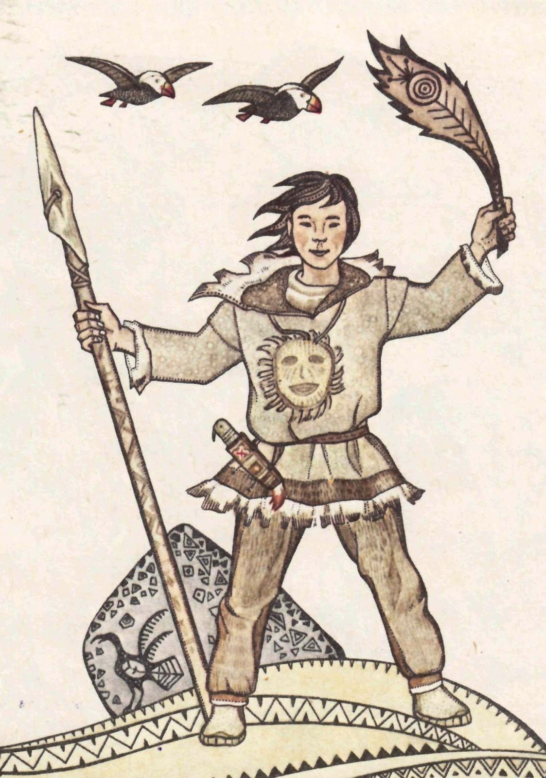 Якутские рисунки