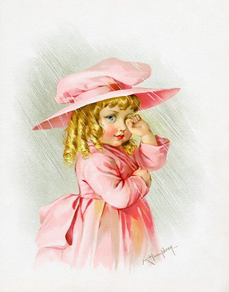 Открытки с куклами старинные