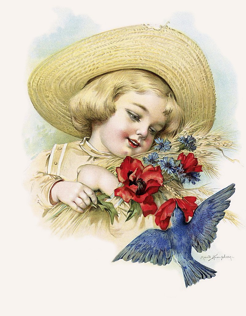 Винтажная открытка