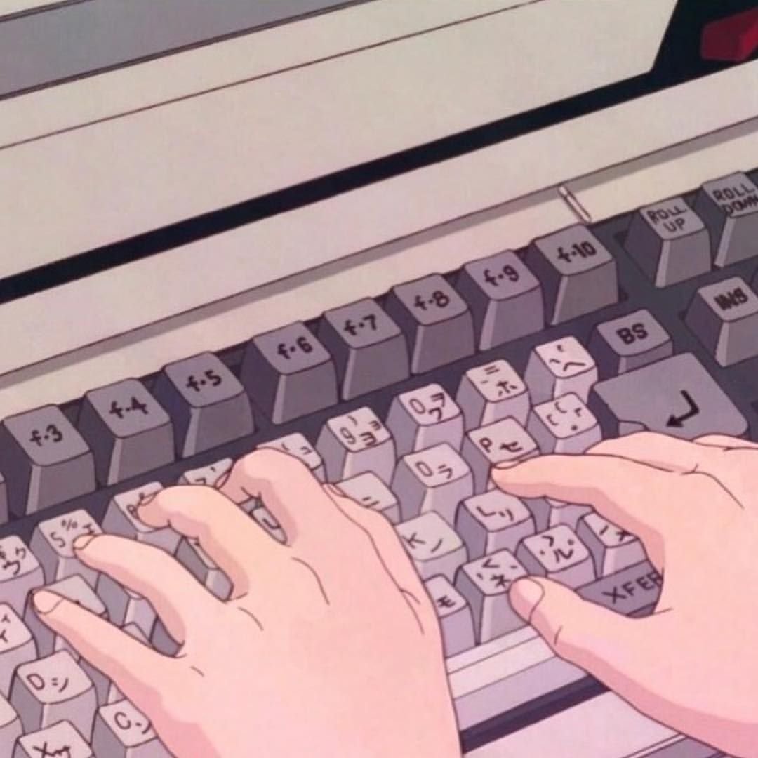 Аниме Эстетика на клавиатуру
