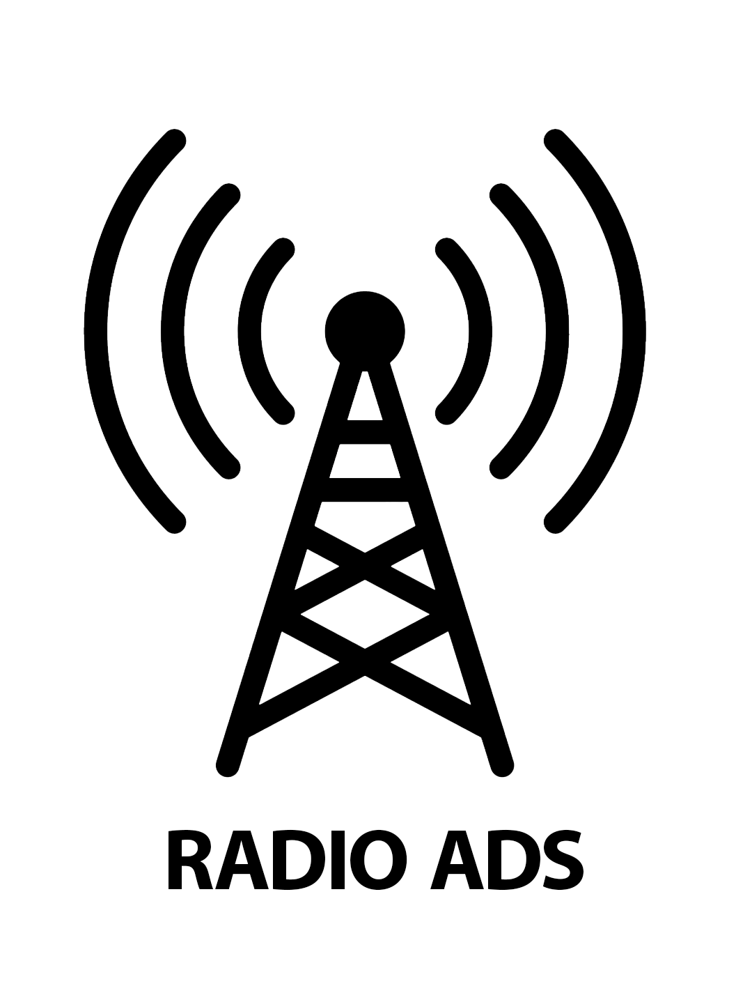 Радиовышка связи контур