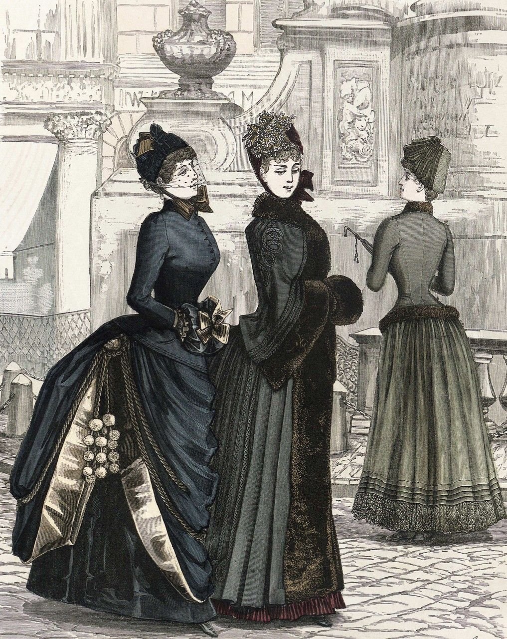 Мода Англии 1880х