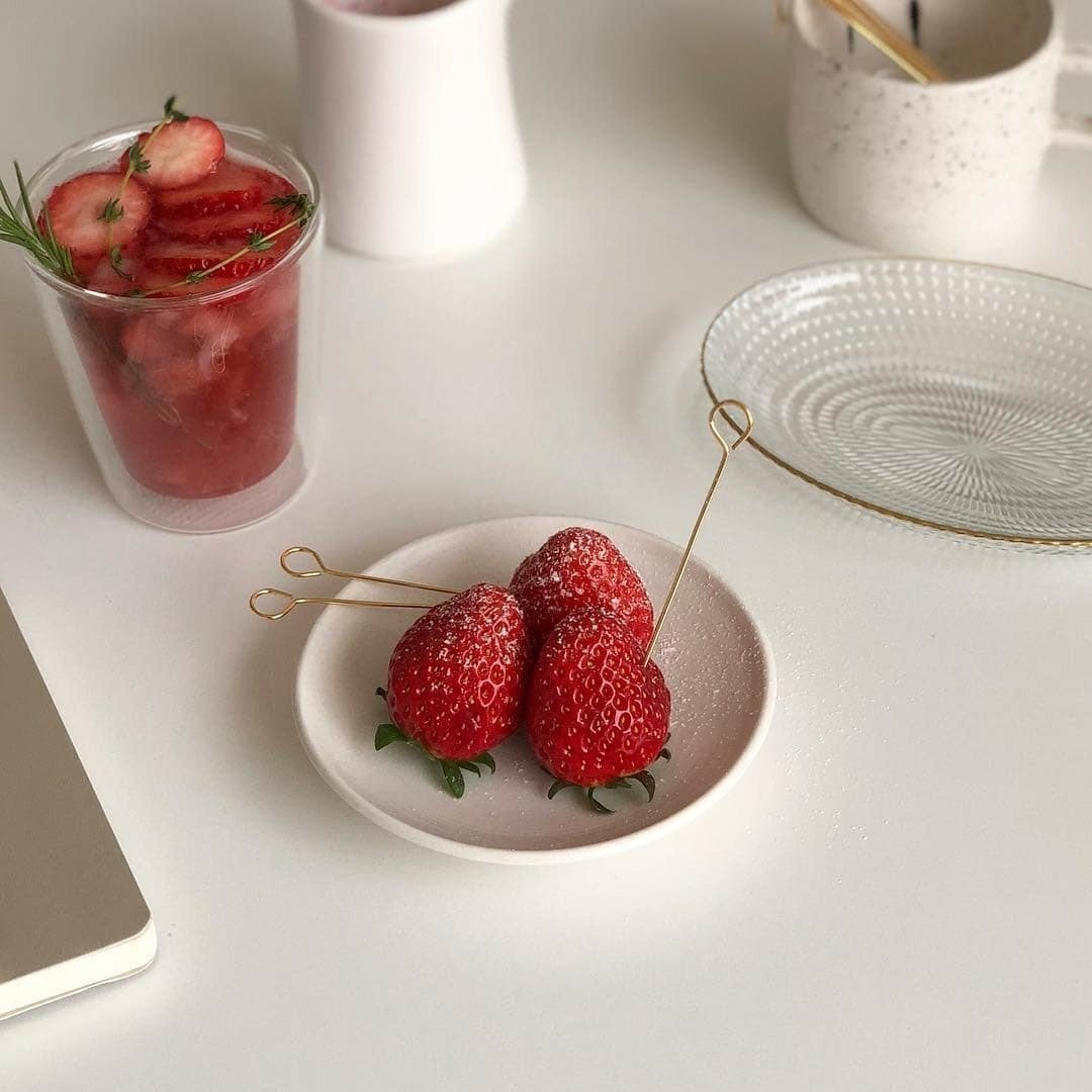 Эстетика красного цвета еда