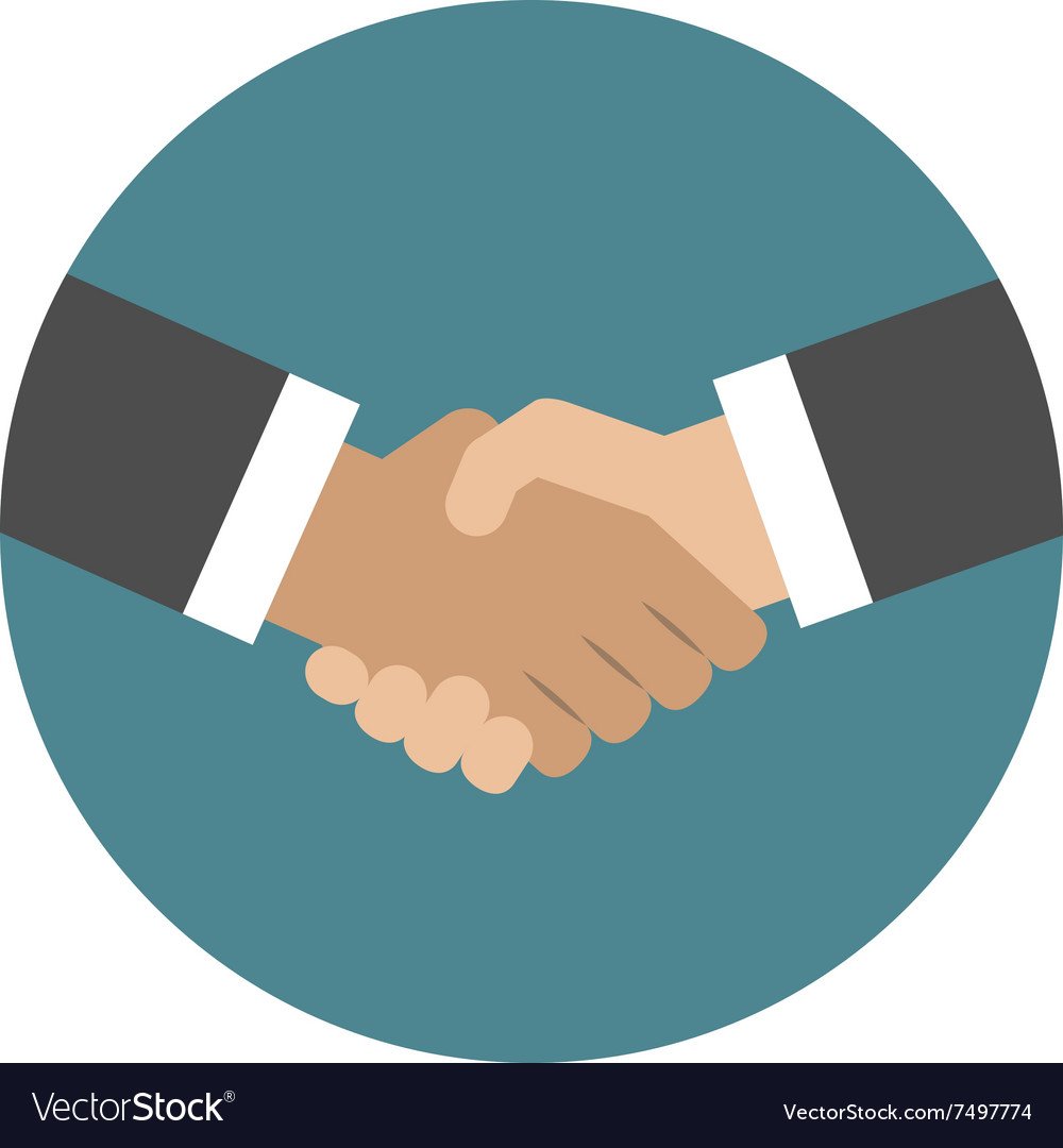 Рукопожатие иконка