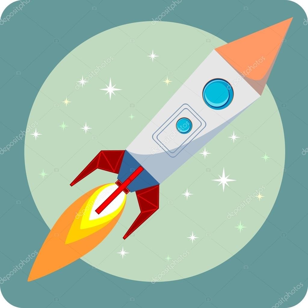 Ракета рисунок