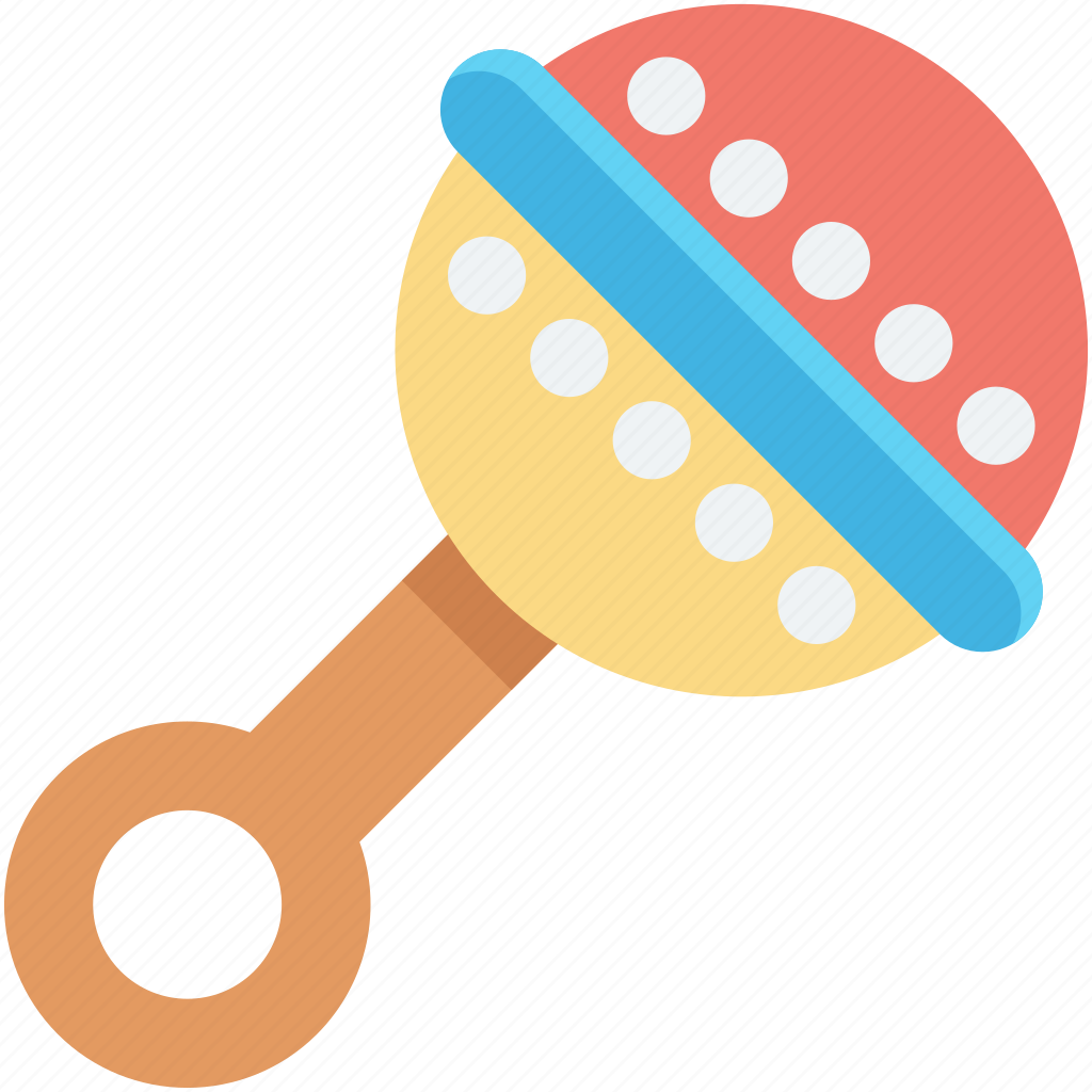 Значок погремушка