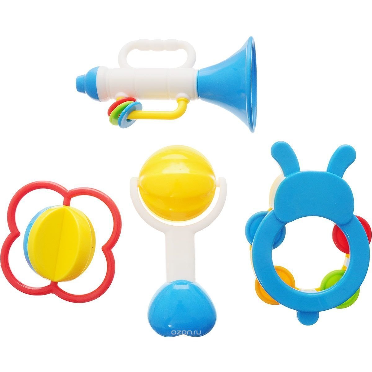 Развивающие игрушки погремушки для малышей