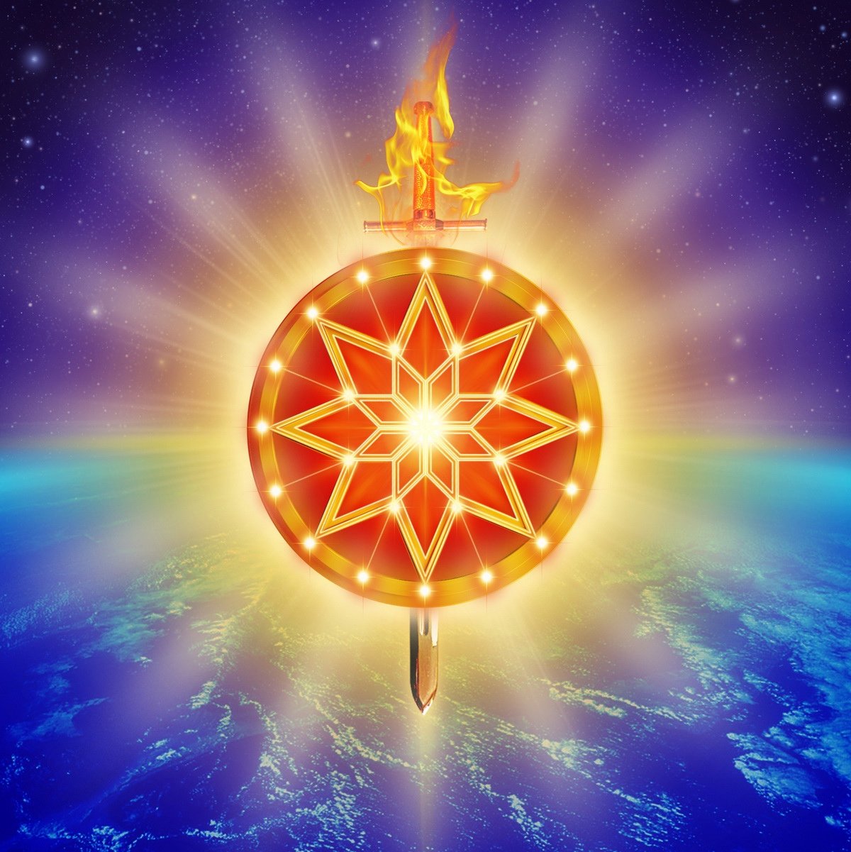 Подкова в цветах