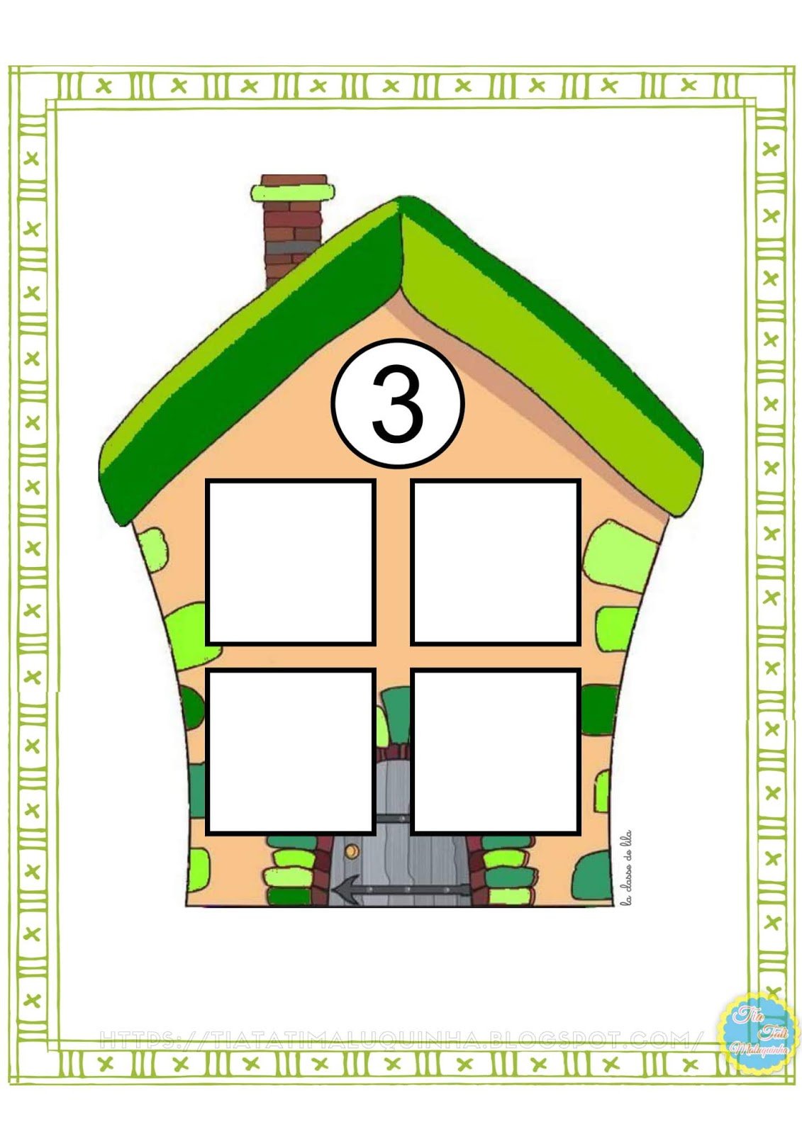 Окошки для домика