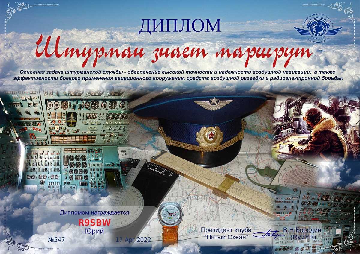 Поздравить с днем штурмана