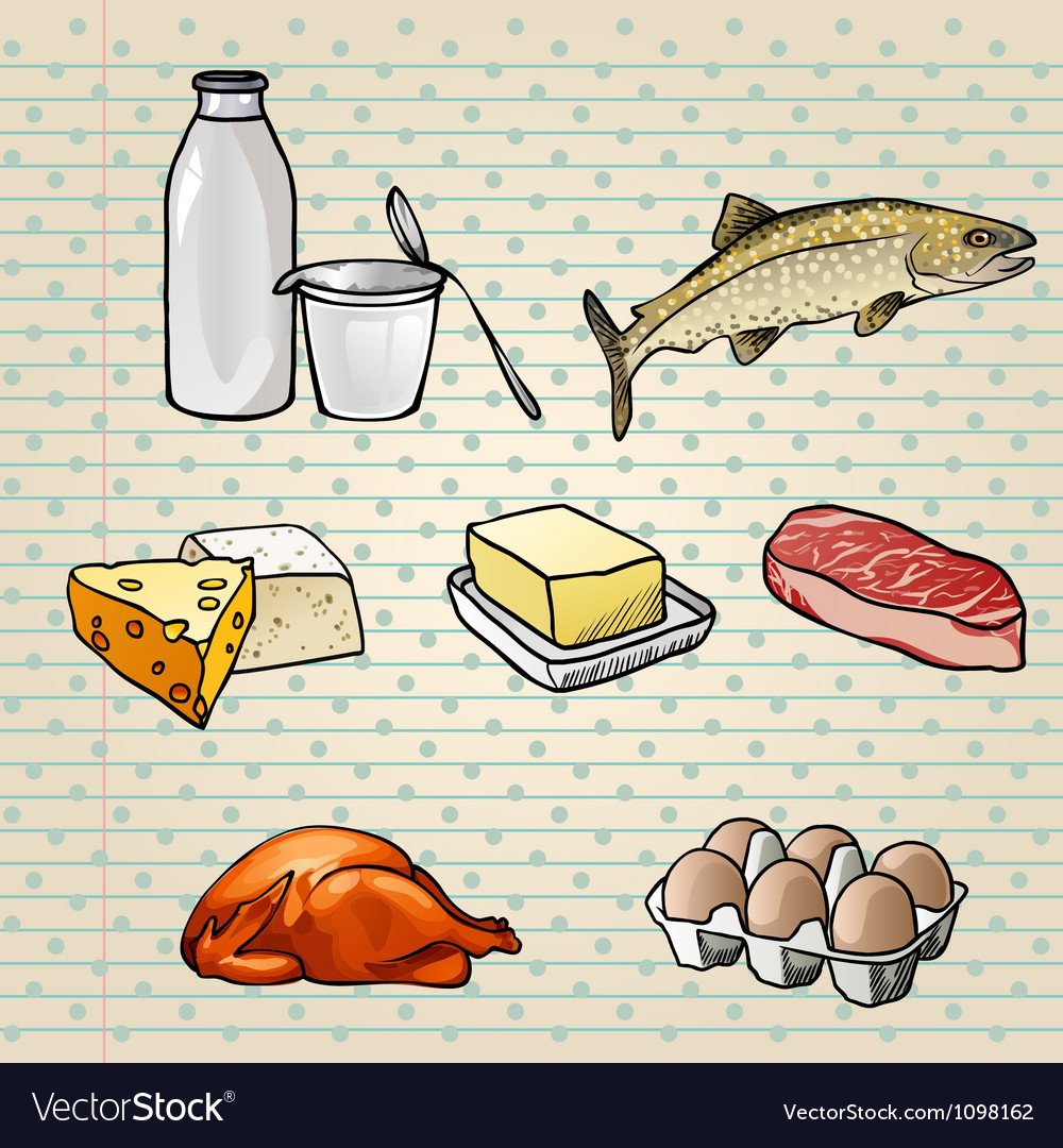 Рыба семга вектор