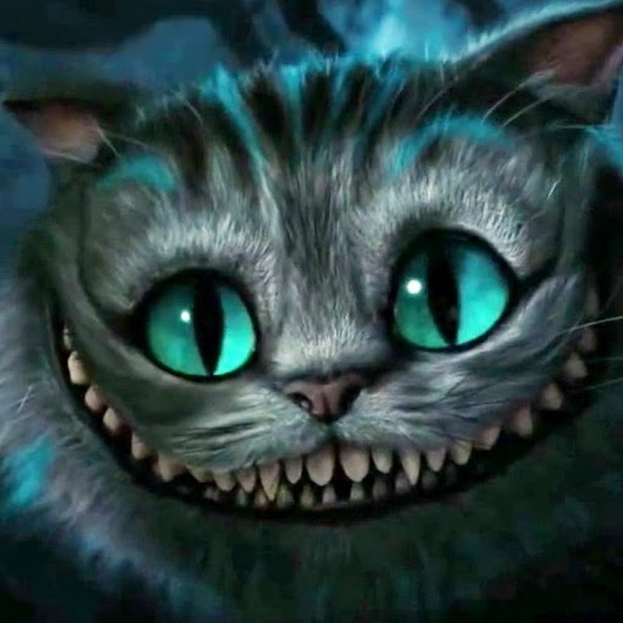 Чеширский кот из Алисы в стране чудес нарисовать