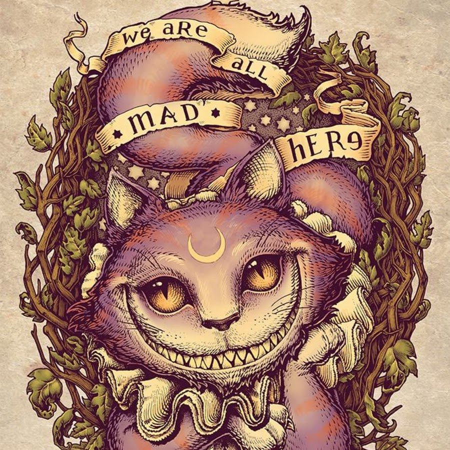 Алиса в стране чудес Алиса и Чеширский кот