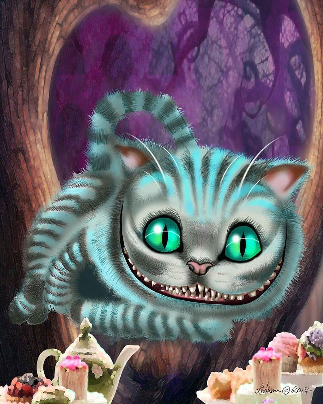 Алиса в стране чудес Чеширский кот