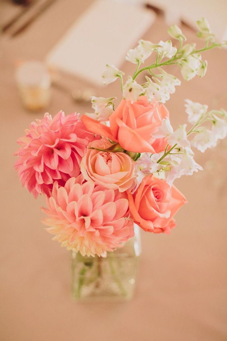 Тортик на коралловую свадьбу