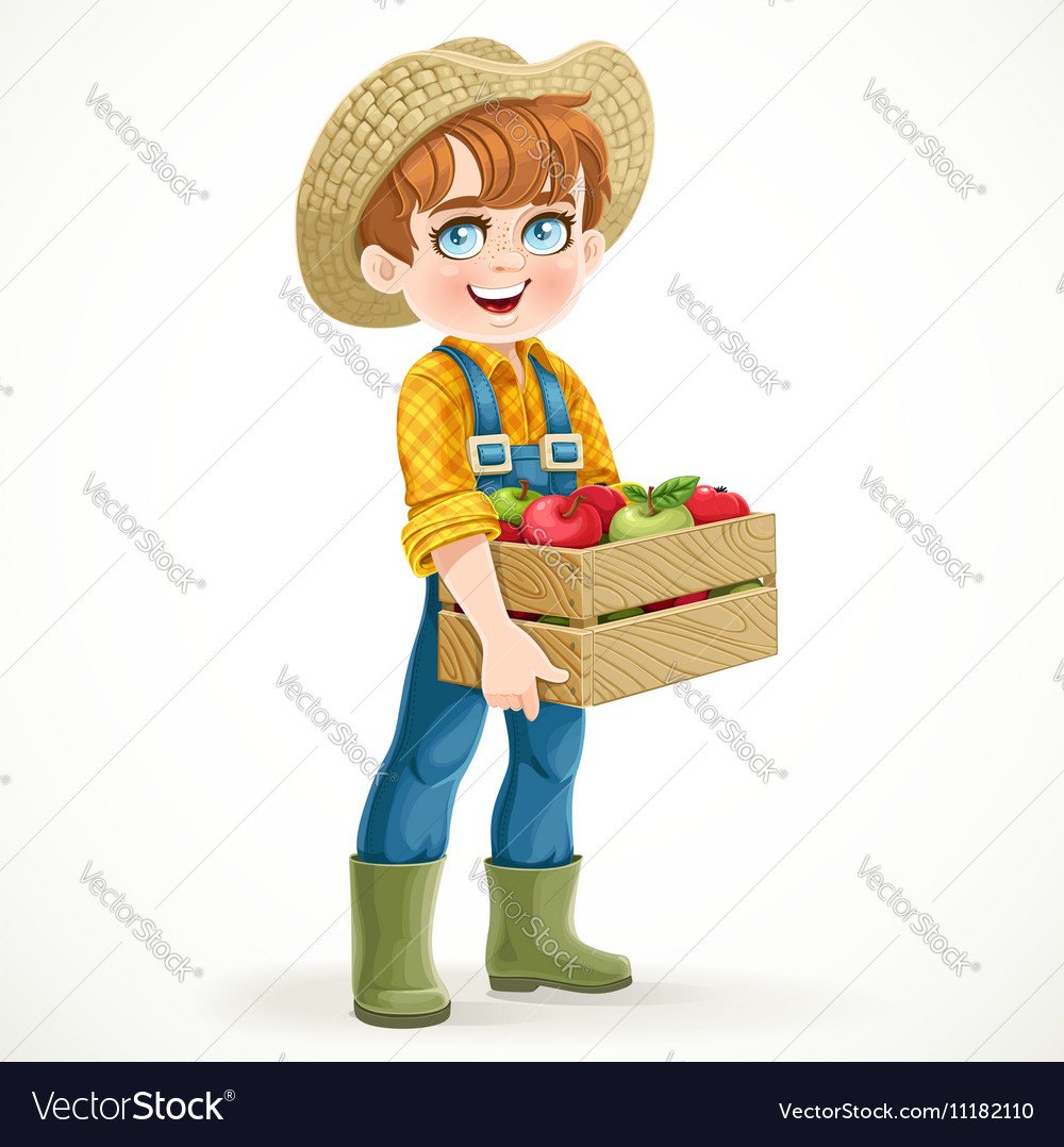 Мальчик фермер