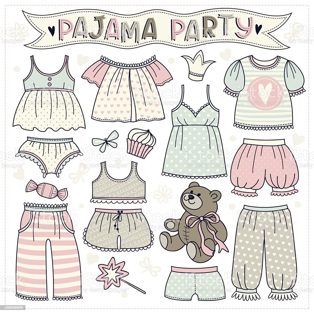 Пижамки рисунок