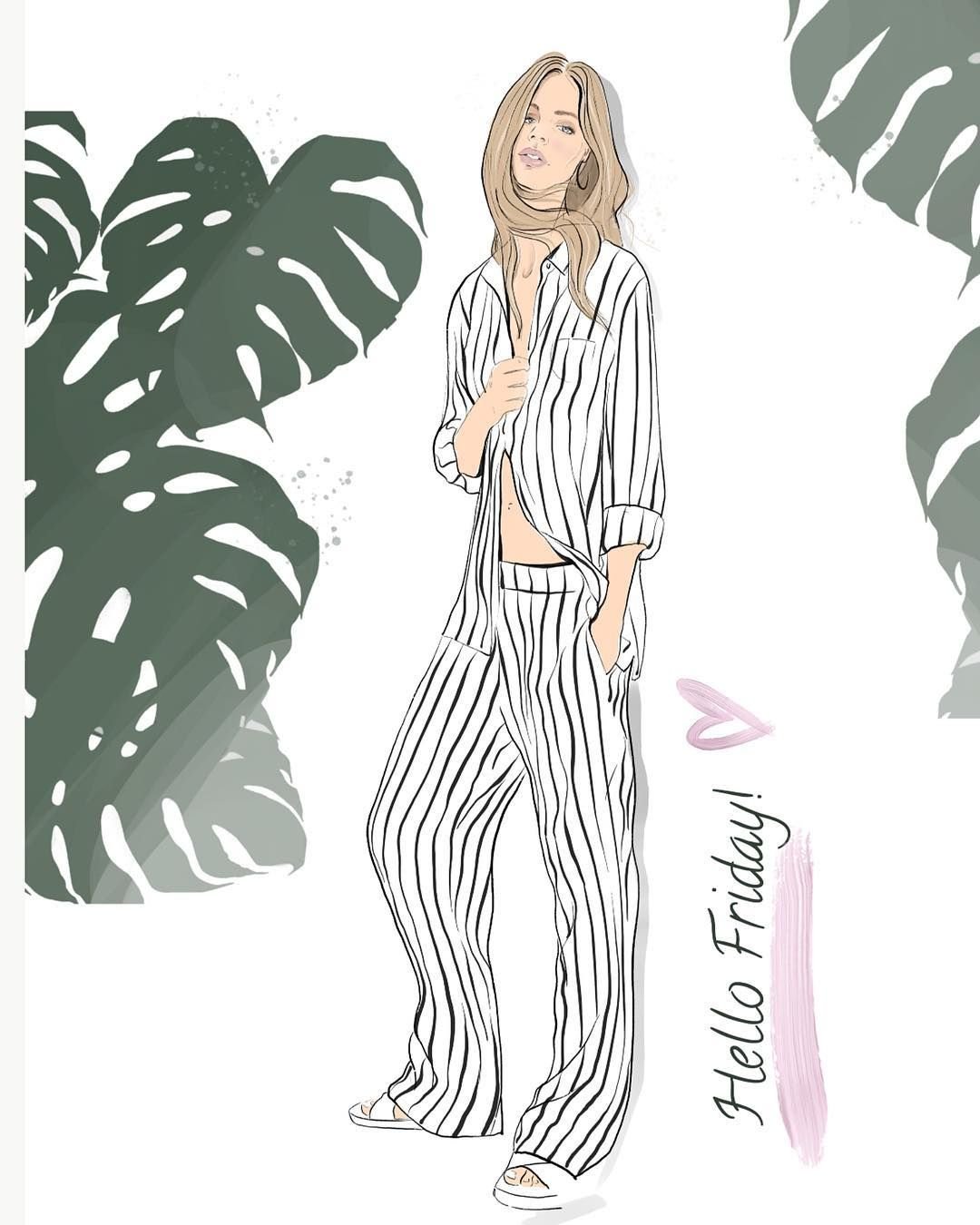 Эскиз домашней одежды