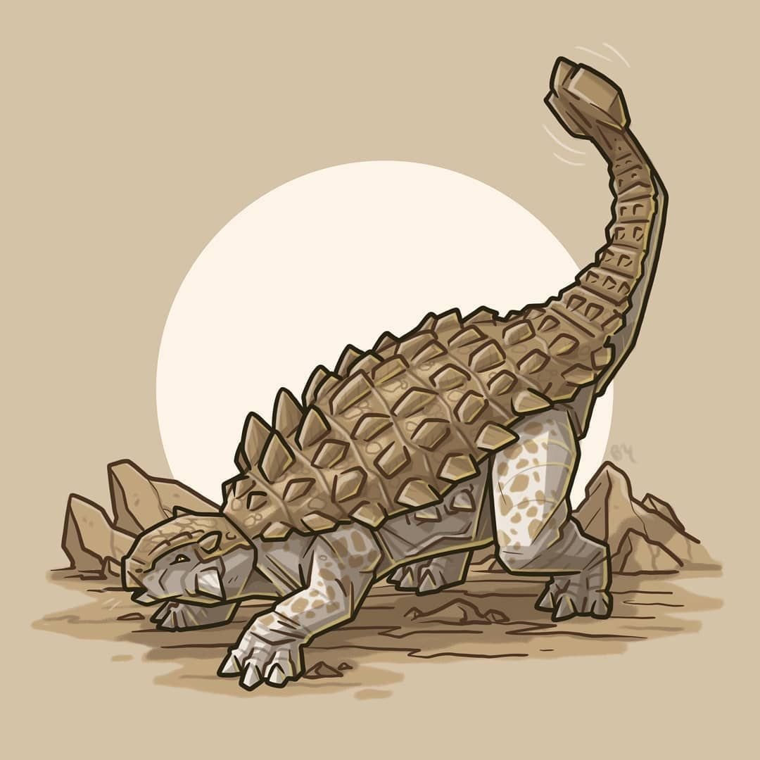 Анкилозавр динозавр