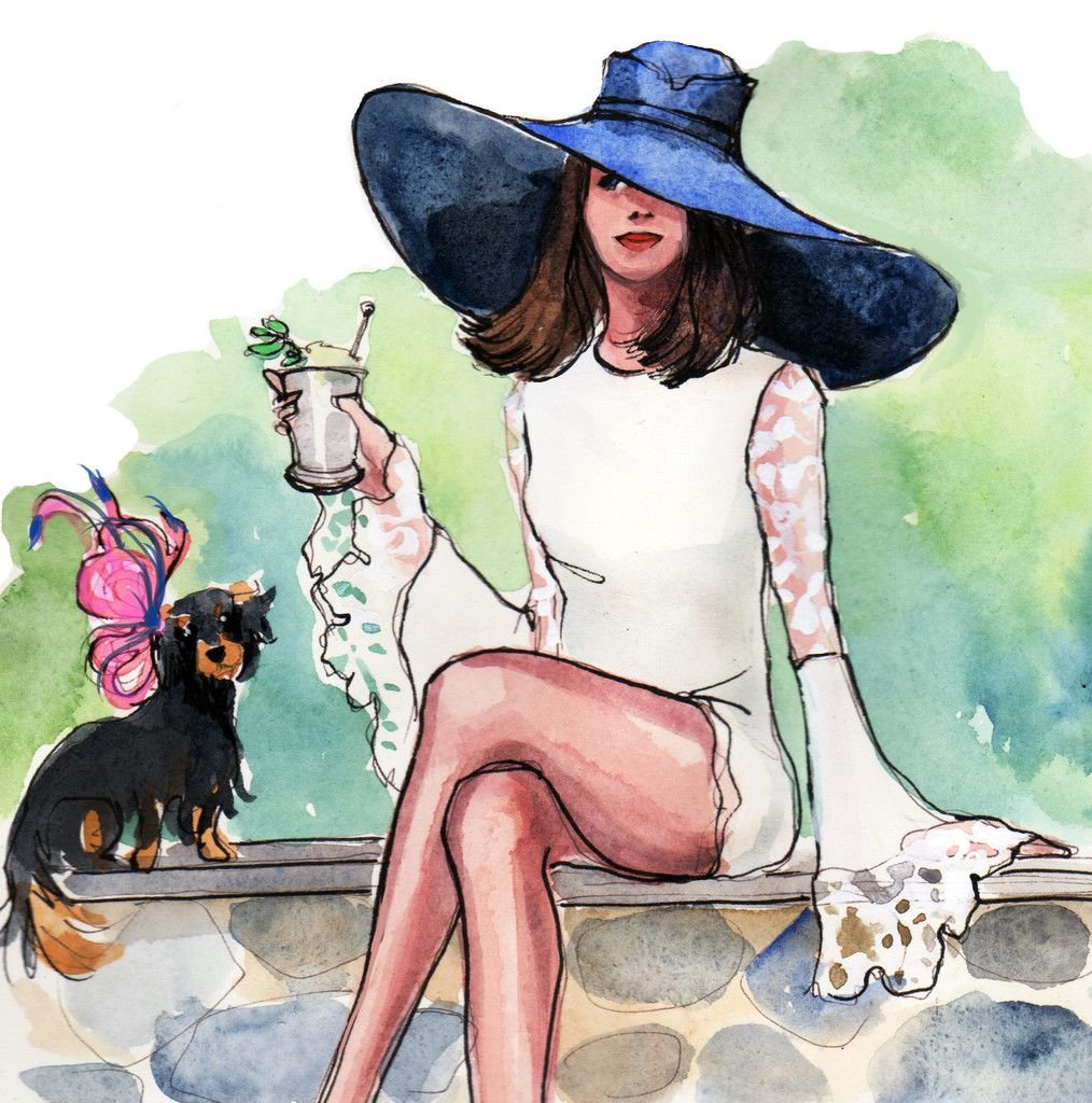 Модные иллюстрации Inslee Haynes