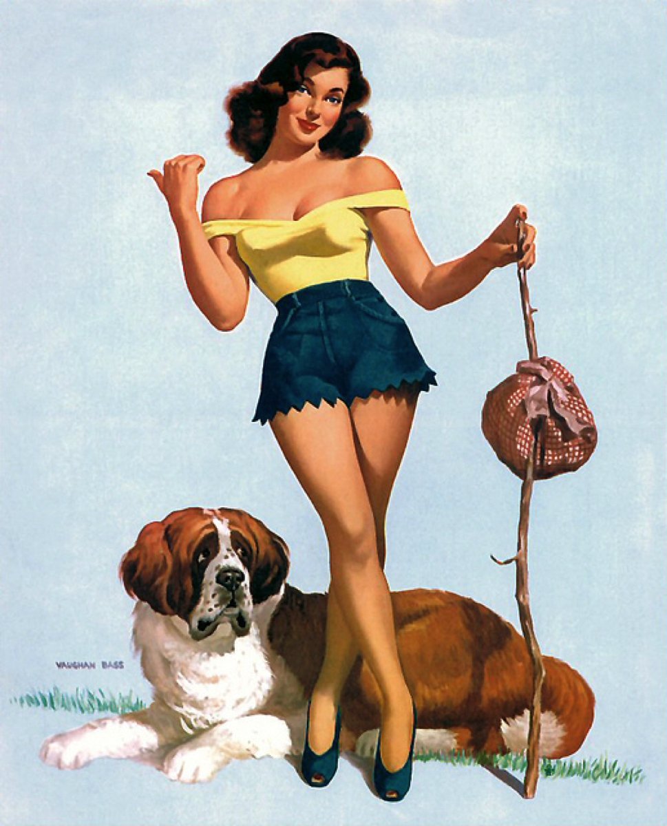 Вышивка крестом дама с собачкой